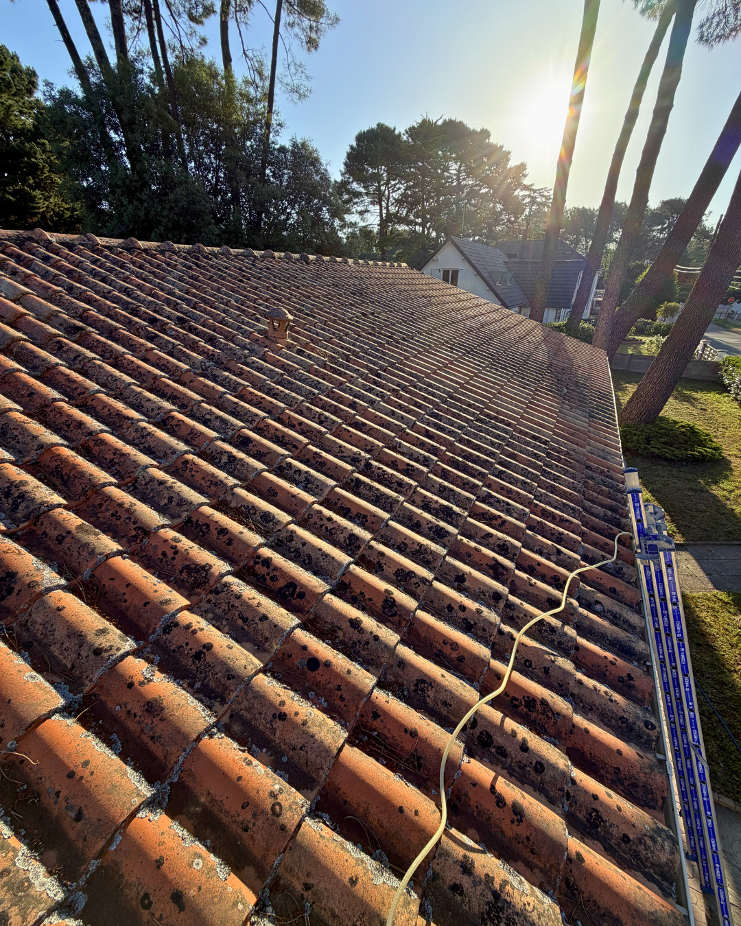 Nettoyage de toiture à Saint-Nazaire